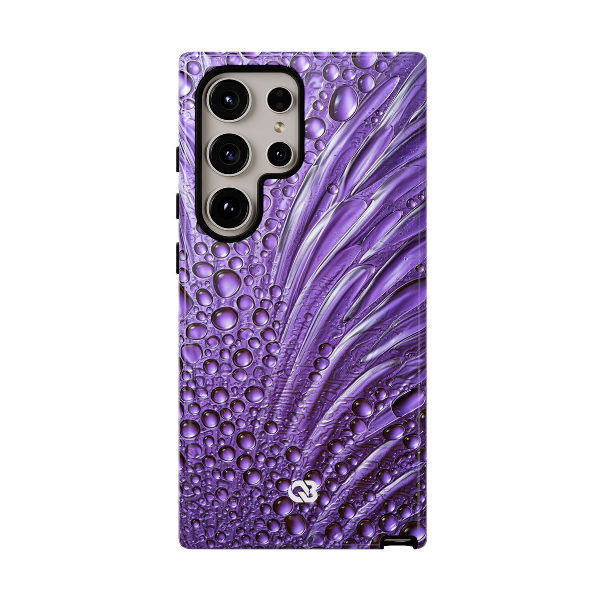 Violet Liquid Gel · Tough Phone Case for Samsung · Purple
