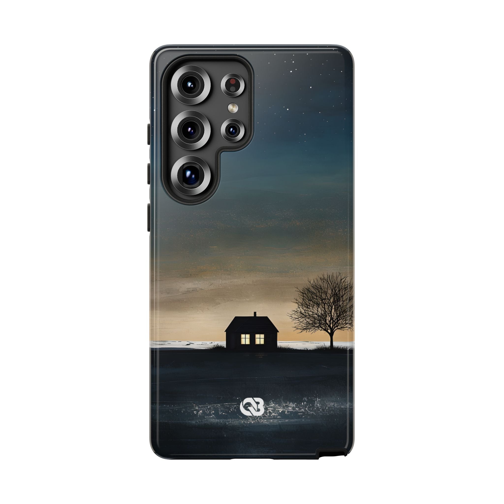 Midnight Cabin Glow · Tough Handyhülle für Samsung