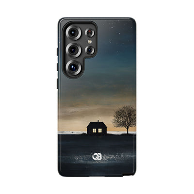 Midnight Cabin Glow · Tough Handyhülle für Samsung