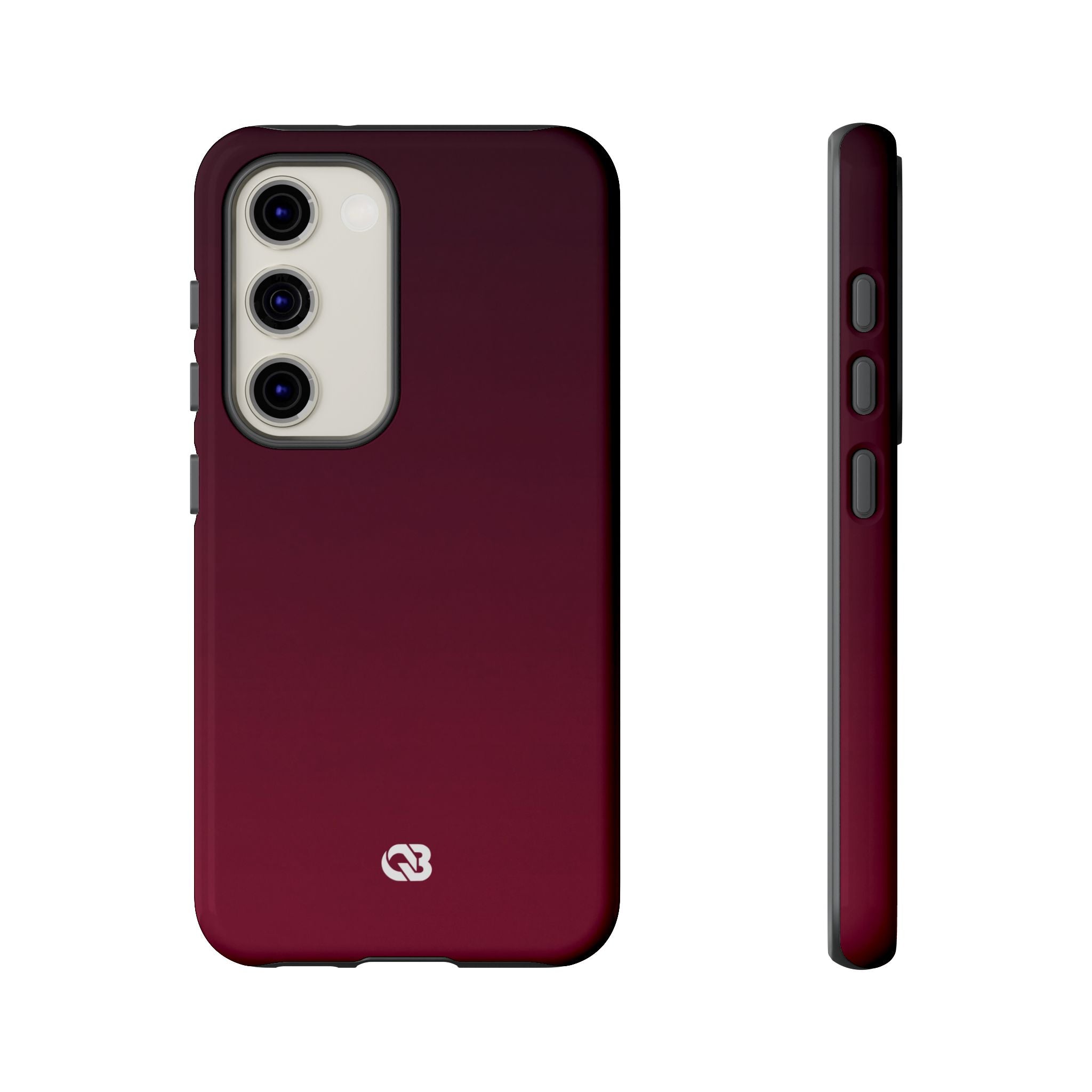 Red Tough Phone Case for Samsung - Deep Sangria Gradient