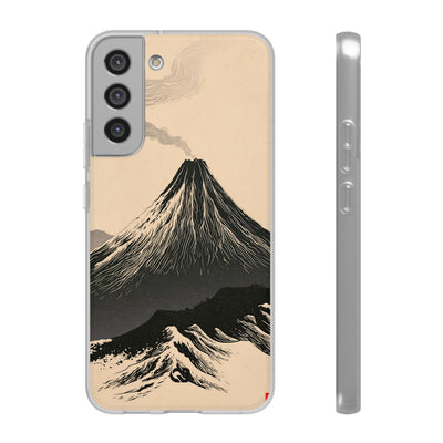 Beige Lite Phone Case for Samsung - Obsidian Ink Summit