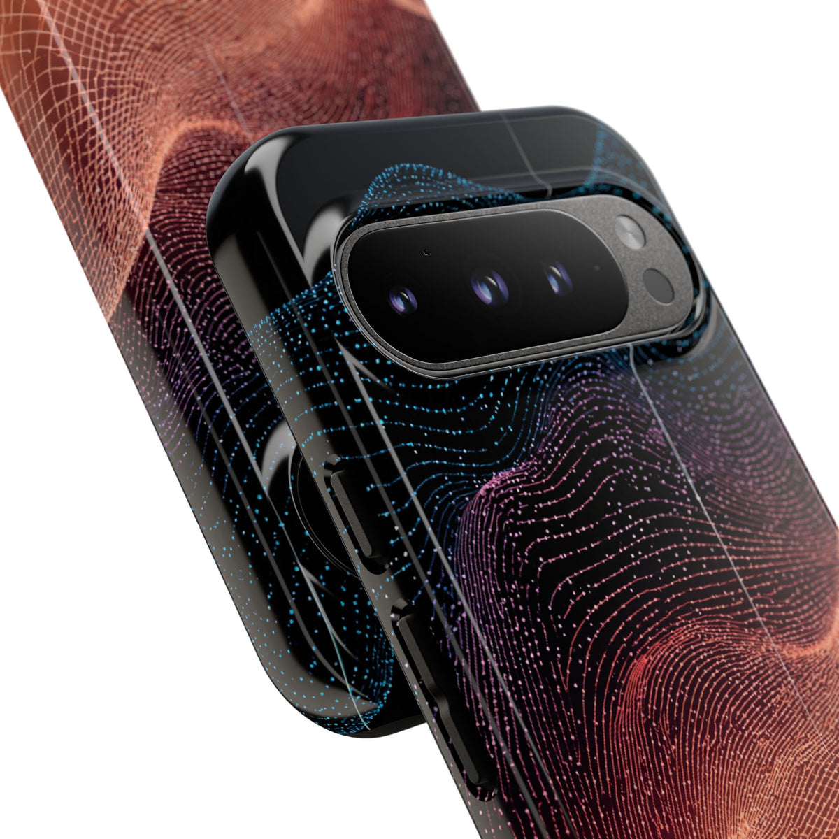 Spectral Elevation · Tough Phone Case for Pixel ·  Orange