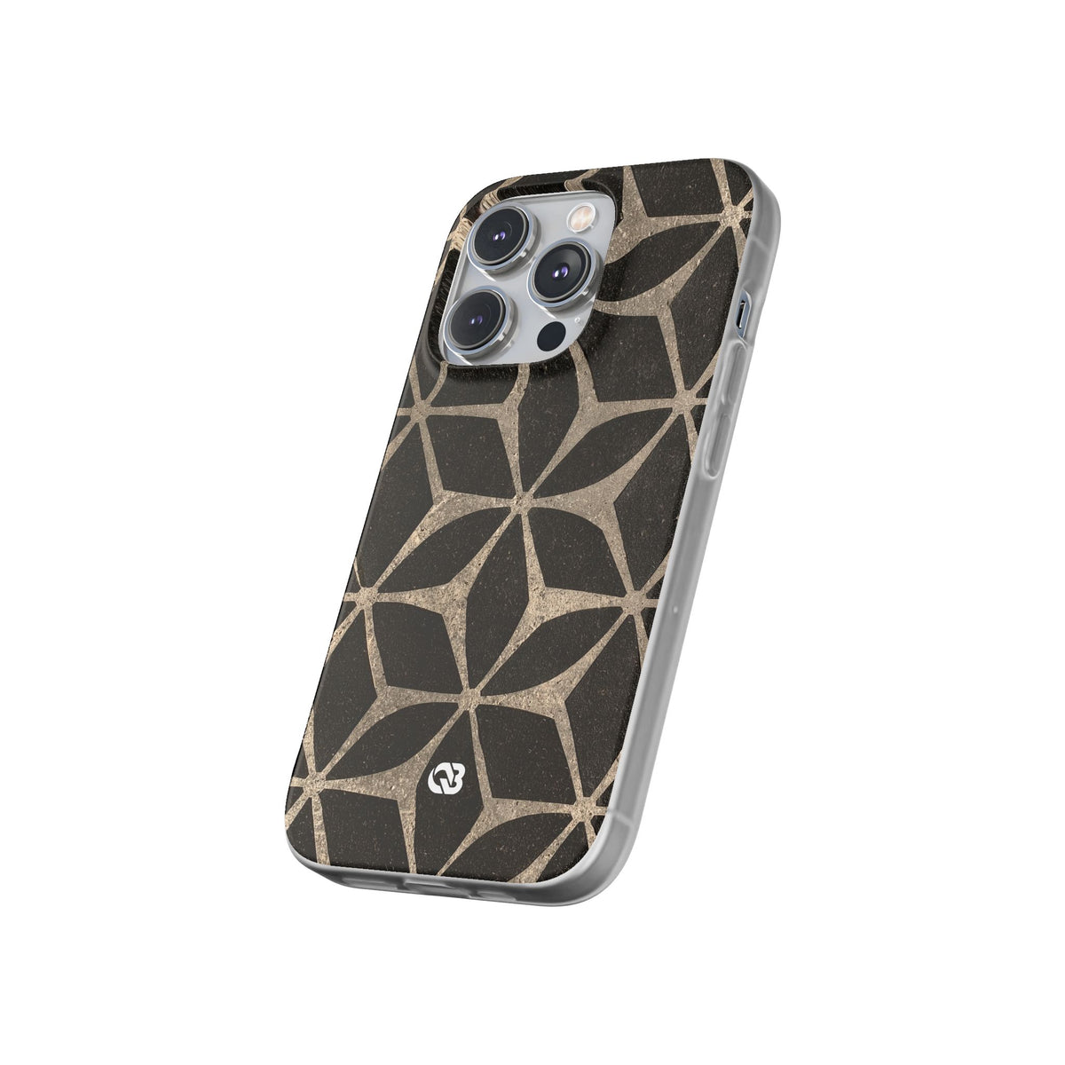 Concrete Mosaic Star · Lite Phone Case for iPhone ·  Black
