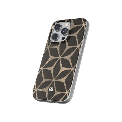 Concrete Mosaic Star · Lite Phone Case for iPhone ·  Black