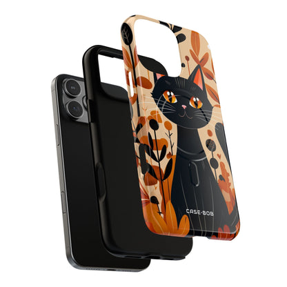 Schwarze Katze Glow iPhone 16 Pro Max Case - Tough+