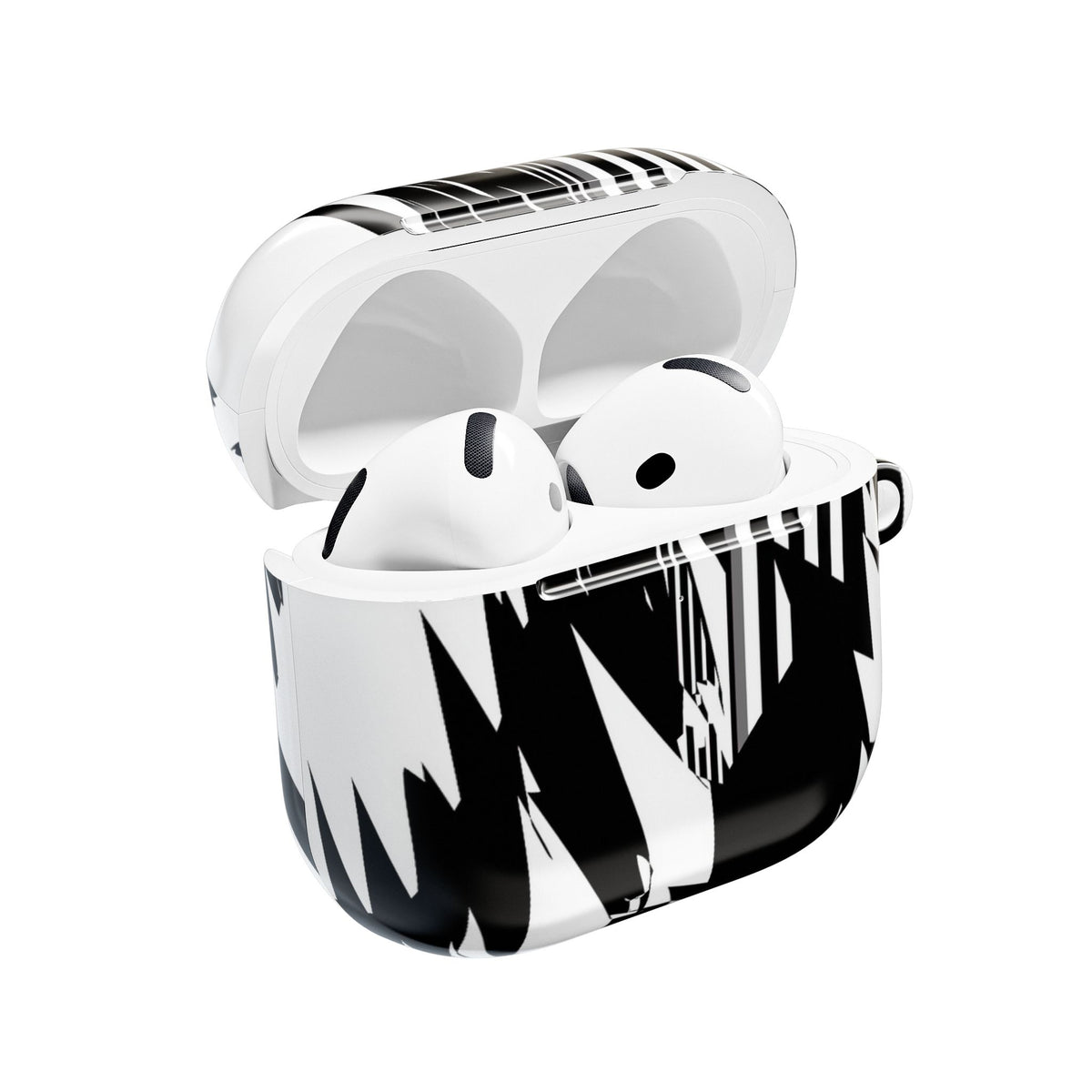 Orbital Spire · Hard Case for AirPods & AirPods Pro · Black