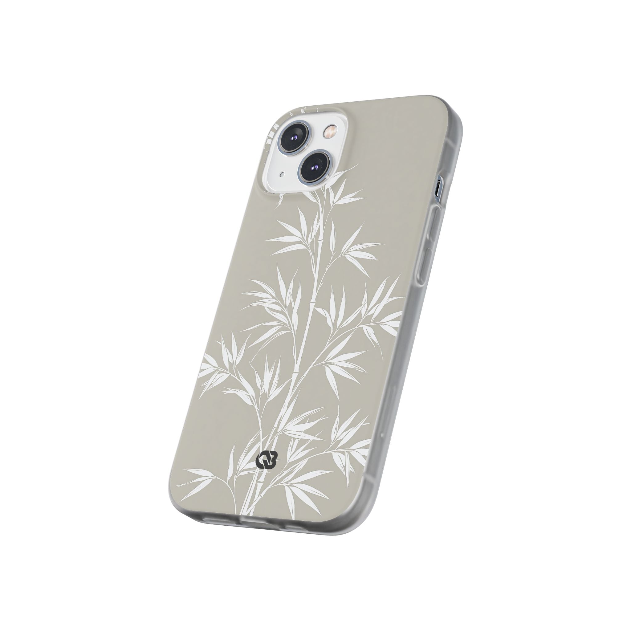 Beige Lite Phone Case for iPhone - Sandstone Bamboo Stalks