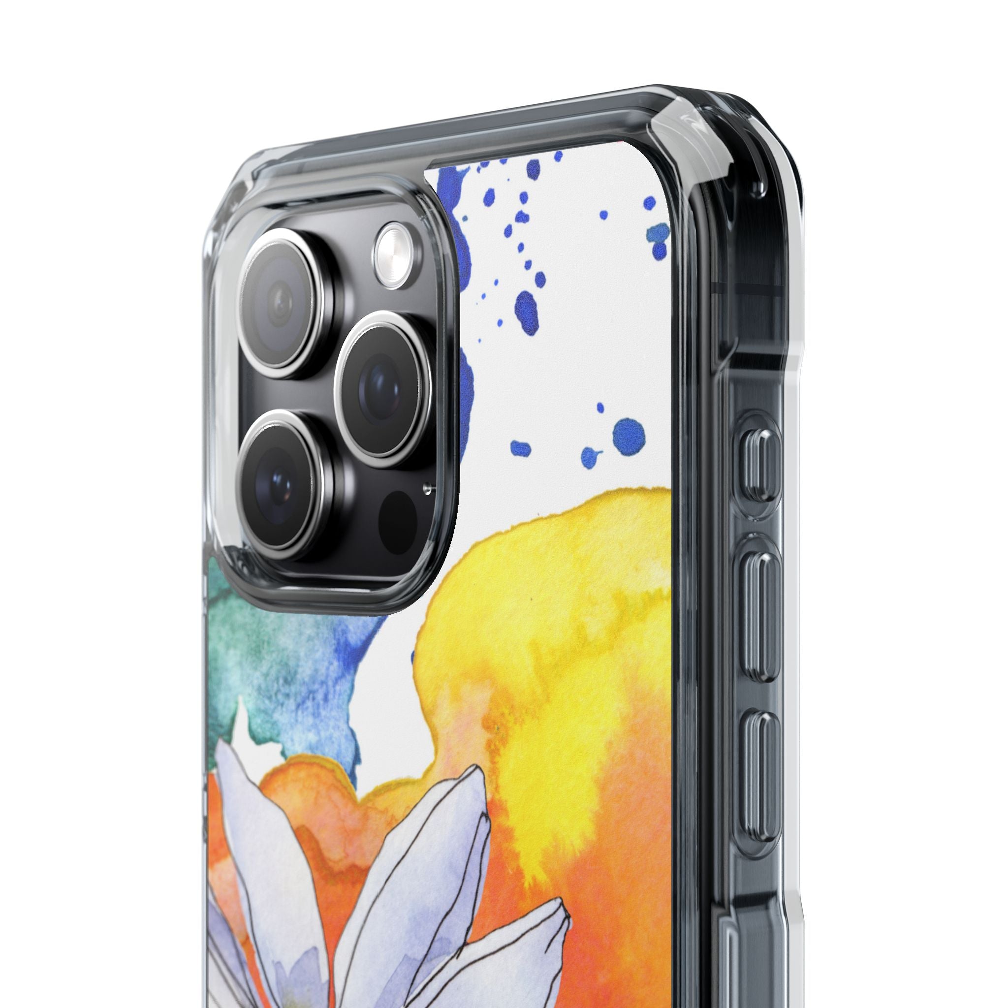 Vivid Bloom Splatter · Impact Phone Case for iPhone · Magsafe