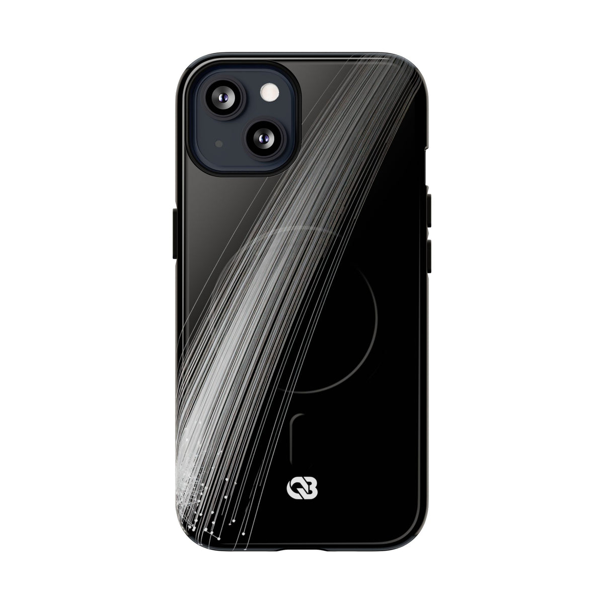 Kinetic Ray Convergence · Tough 2.0 Magnetic Phone Case for iPhone · Black