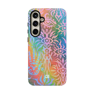Chromatic Mystic Sigil · Tough Phone Case for Samsung · Blue
