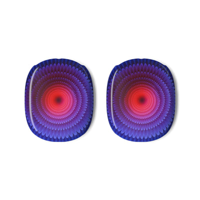 Radial Spectrum Bloom · Hard Case for AirPods Max · Blue