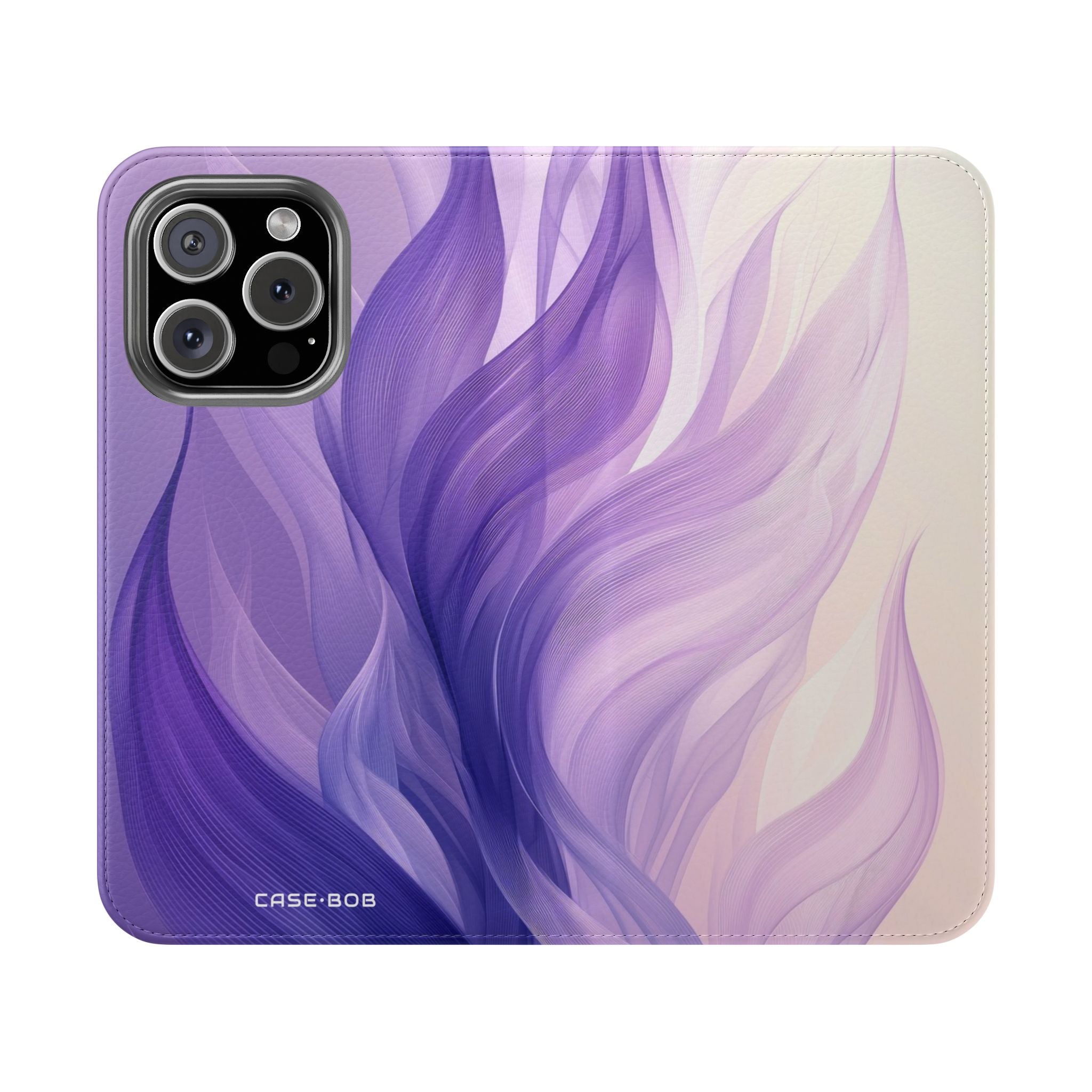 Purple Ribbons - iPhone 16 Pro Case - Wallet