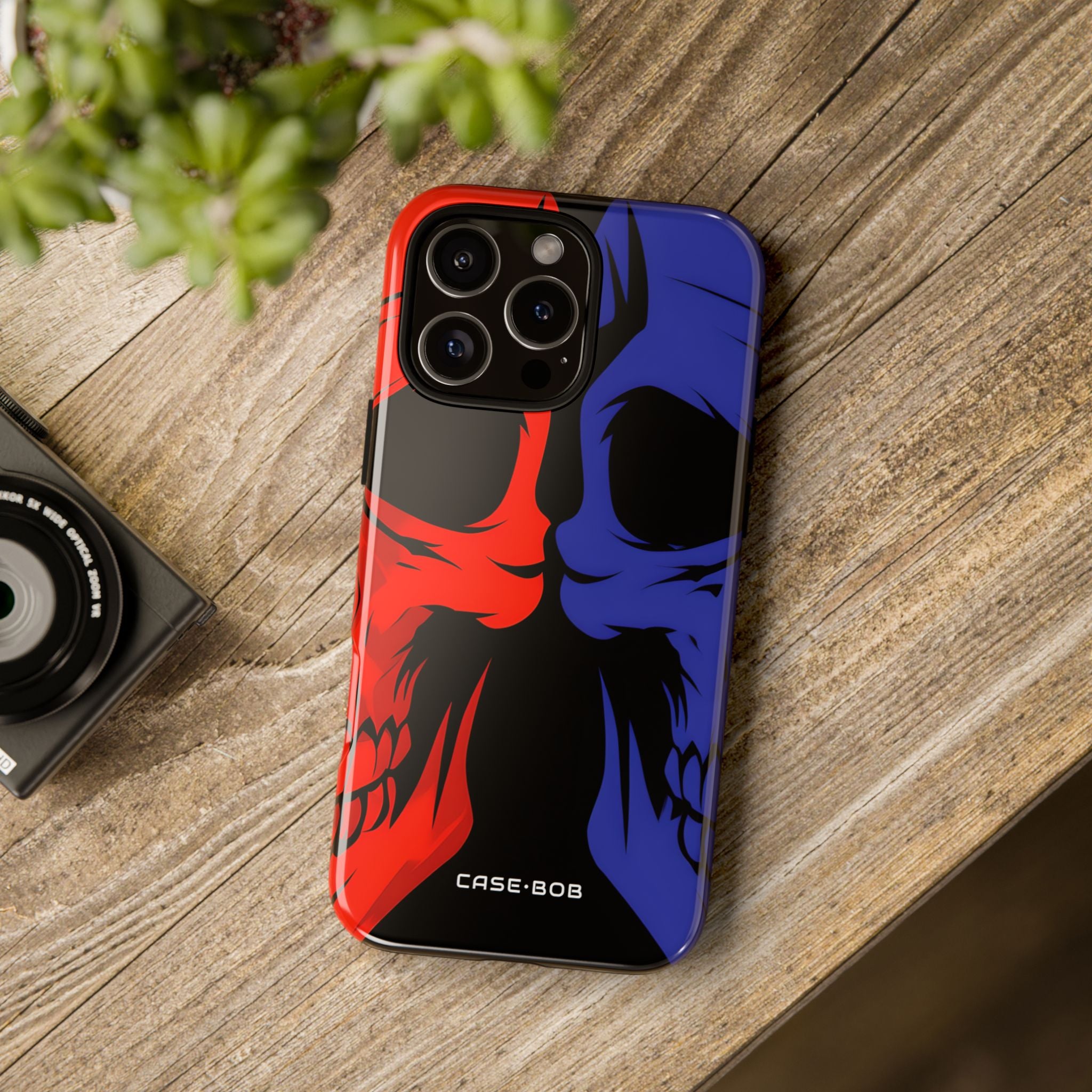 Skull Clash iPhone 16 Pro Max Case - Tough