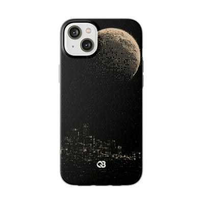 Lunar Metropolis Nocturne · Lite Phone Case for iPhone ·  Black