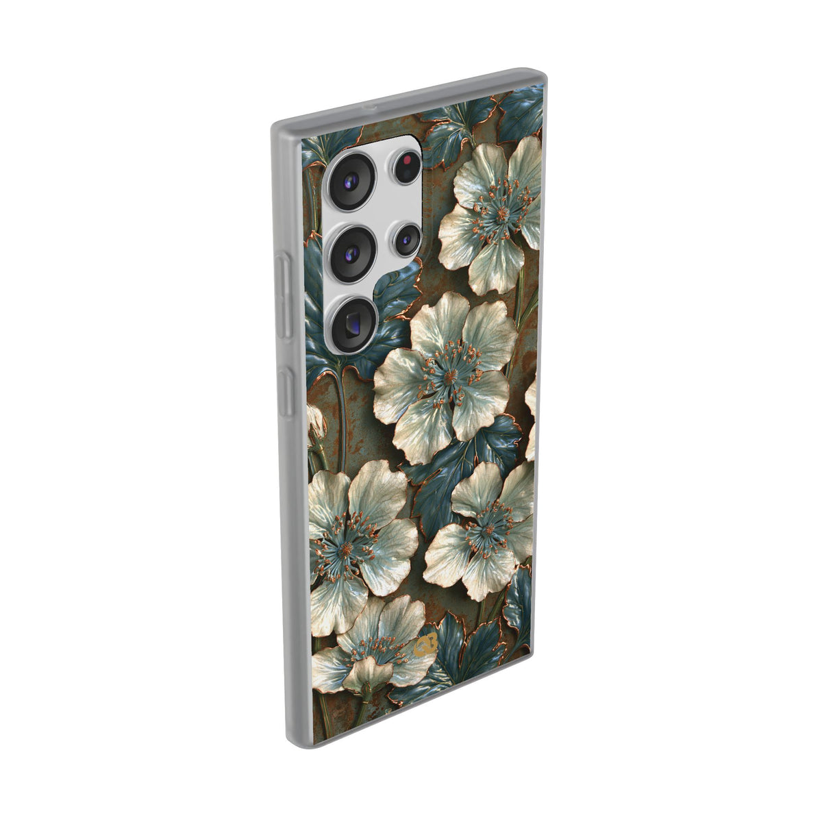 Gilded Blossom Reverie · Lite Phone Case for Samsung · Teal