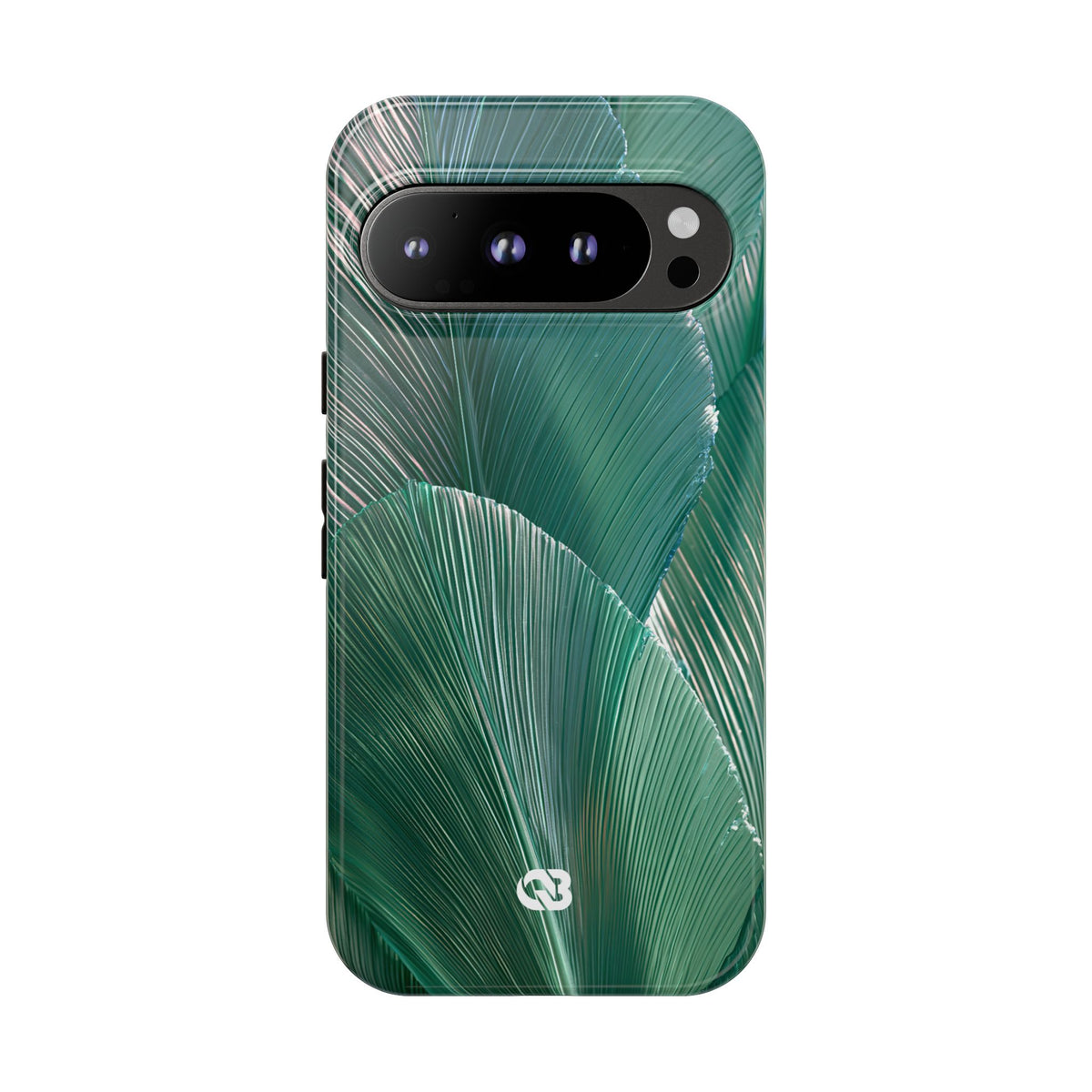 Translucent Fan Palm · Tough Phone Case for Pixel ·  Teal