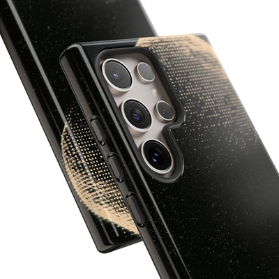 Lunar Metropolis Nocturne · Tough Phone Case for Samsung · Black