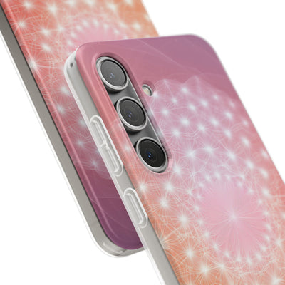 Radiant Stardust Mandala · Soft Mobilskal för Samsung