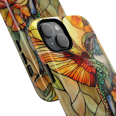Amber Glass Hummingbird · Tough+ Phone Case for iPhone · Magsafe
