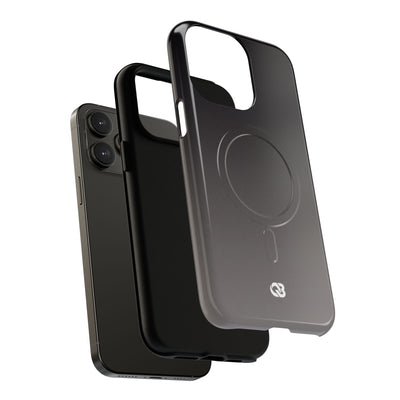 Grey Tough 2.0 Magsafe Phone Case for iPhone - Obsidian Ash Fade