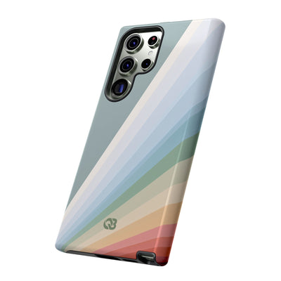 Green Tough Phone Case for Samsung - Sage Prism Beam