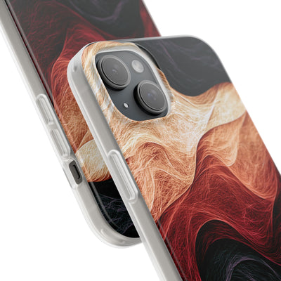 Ember Wave Dispersion · Lite Phone Case for iPhone ·  Red
