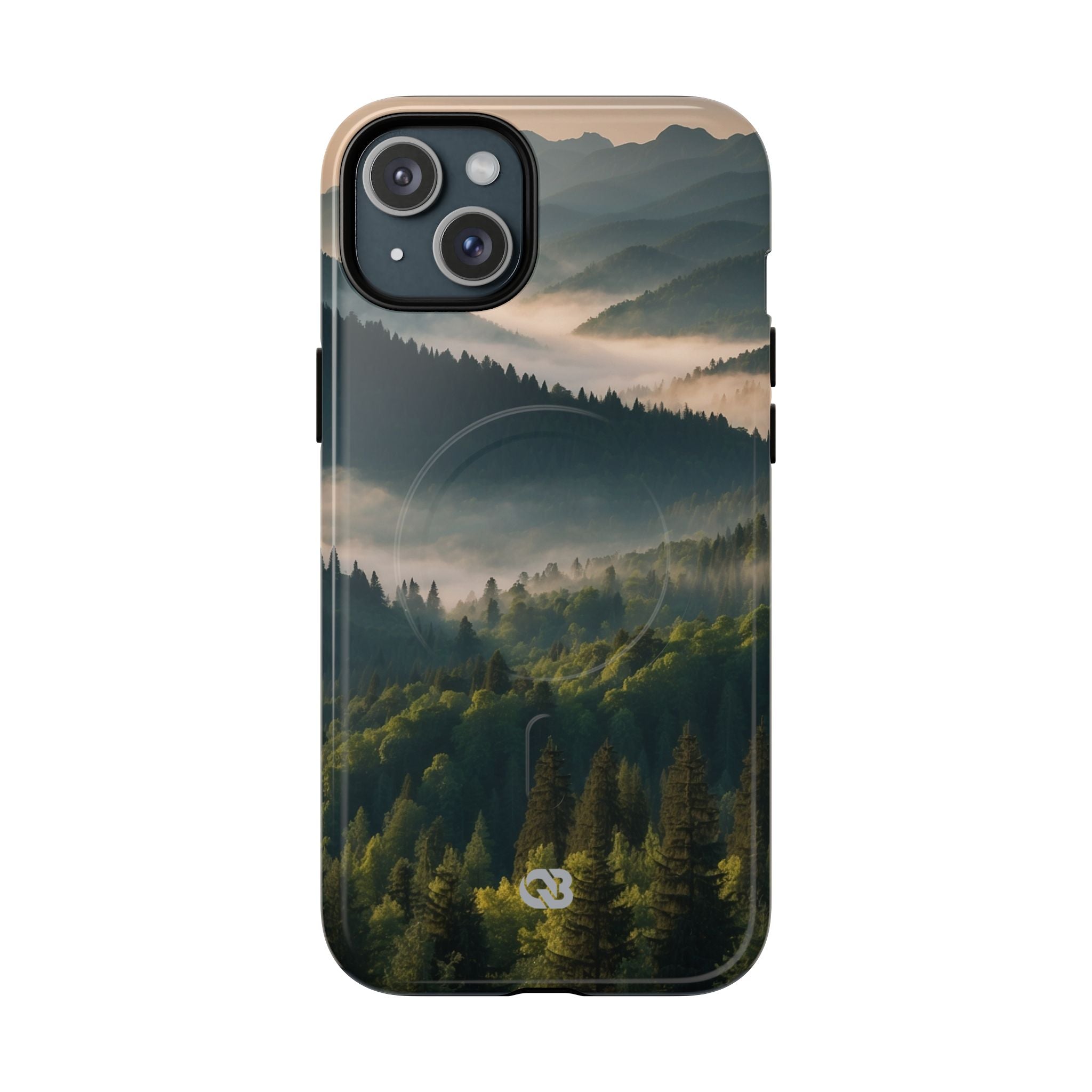 Foggy Mountain Ridge · Tough+ Hoesje voor iPhone · Magsafe
