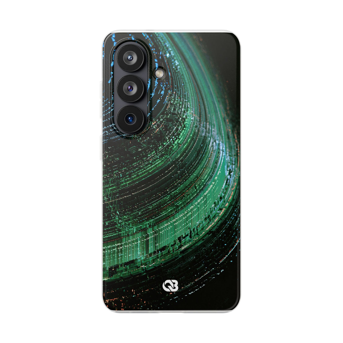 Orbital Data Stream · Lite Phone Case for Samsung · Green