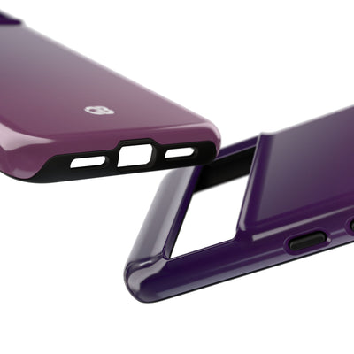 Purple Tough Phone Case for Google Pixel - Nocturnal Plum Fade