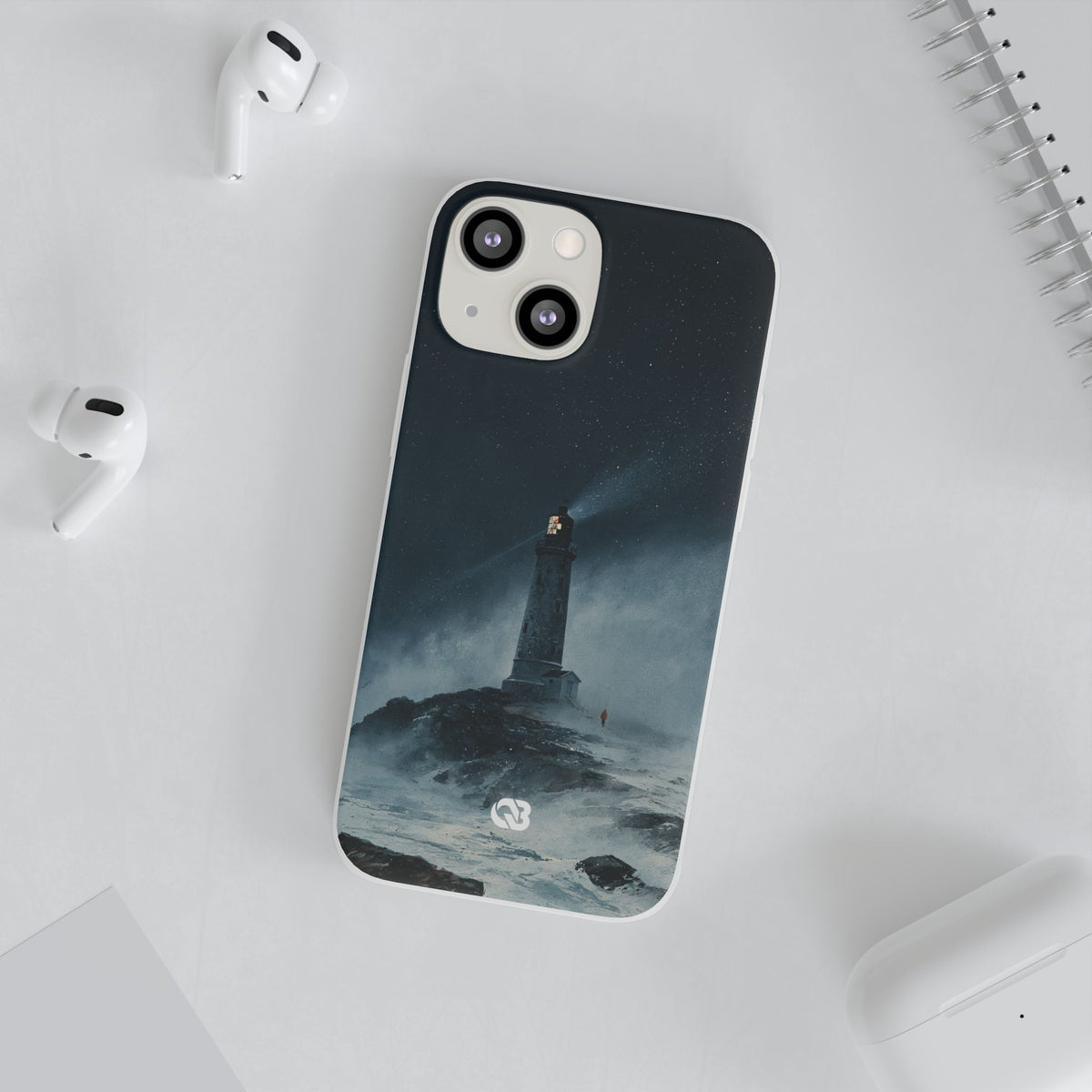 Nordic Coastal Beacon · Lite Phone Case for iPhone ·  Blue