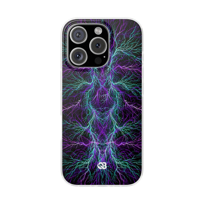 Electric Plasma Arbor · Lite Phone Case for iPhone ·  Purple