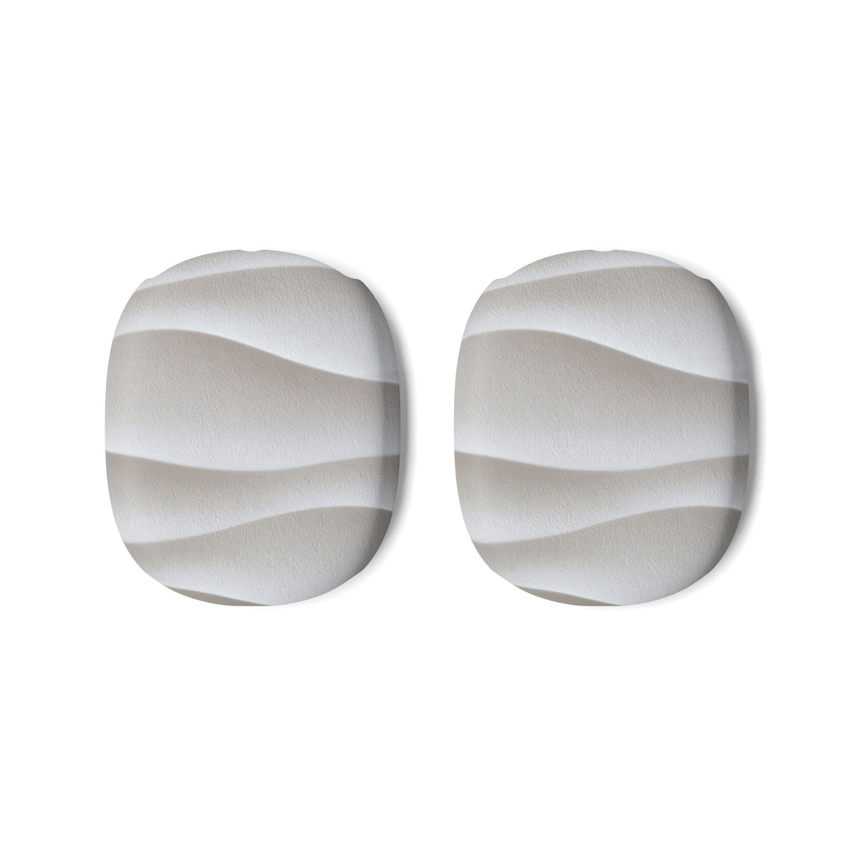 Sculpted Dune Relief · Hard Case for AirPods Max · White