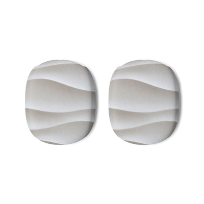 Sculpted Dune Relief · Hard Case for AirPods Max · White