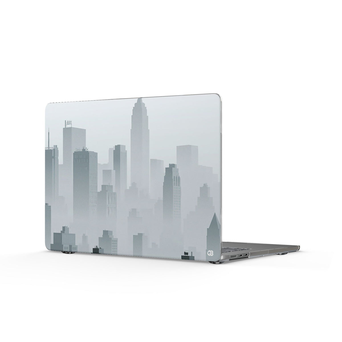 Metropolitan Horizon · Clear Hard Case for MacBook · Grey