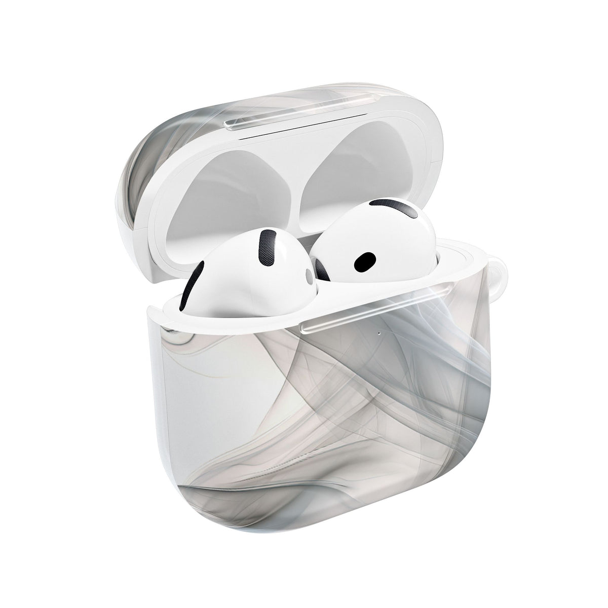 Vapor Noir · Hard Case for AirPods & AirPods Pro · White