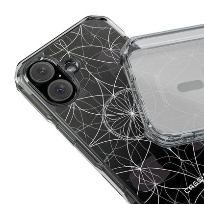 Radiant Petal Orbit iPhone 16 Case - Impact