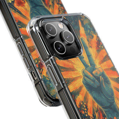 Radiant Peace Bloom · Impact etui na telefon dla iPhone · MagSafe