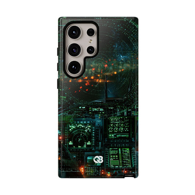 Tactical Avionics HUD · Tough Phone Case for Samsung · Green