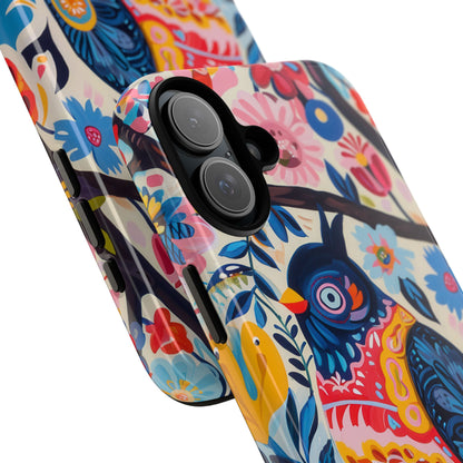 Owl Bloom iPhone 16 Plus Case - Tough