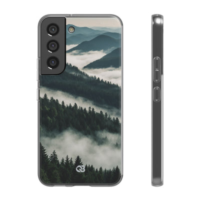 Misty Pine Peaks · Soft Phone Case for Samsung