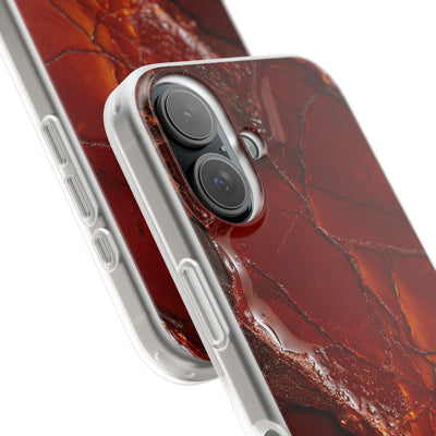 Amber Embrace · Lite Phone Case for iPhone ·  Brown