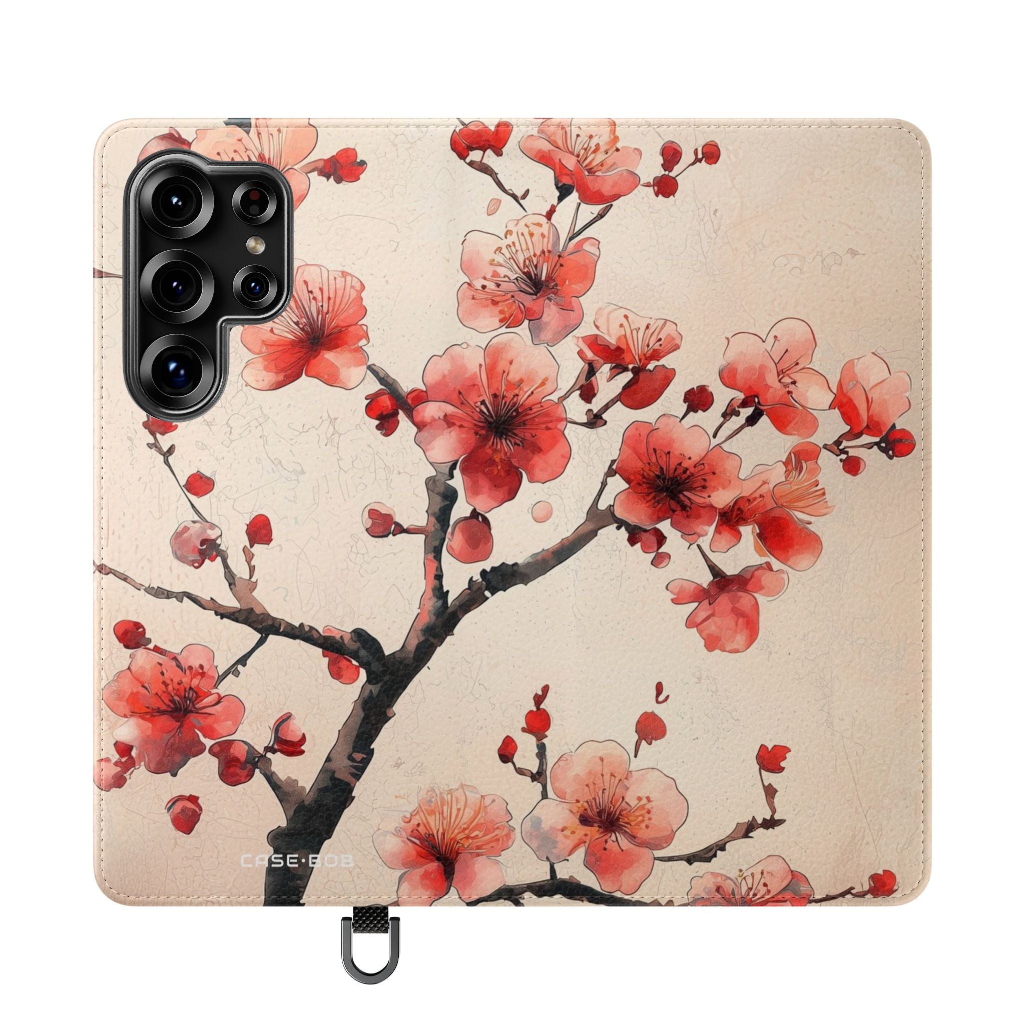 Cherry Blossom Breeze - Samsung S25 Ultra Case - Portemonnee
