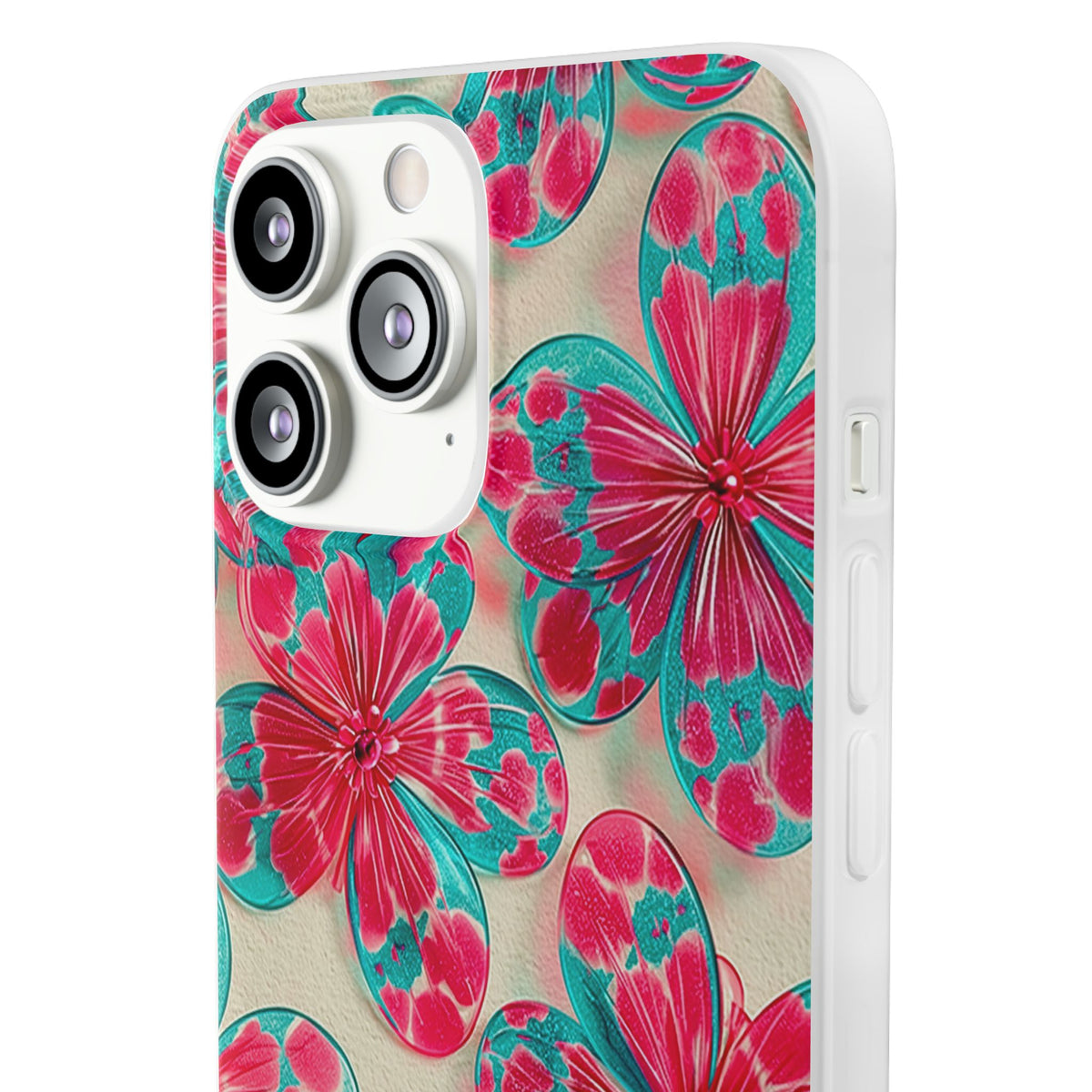 Lucite Jelly Bloom · Lite Phone Case for iPhone ·  Pink