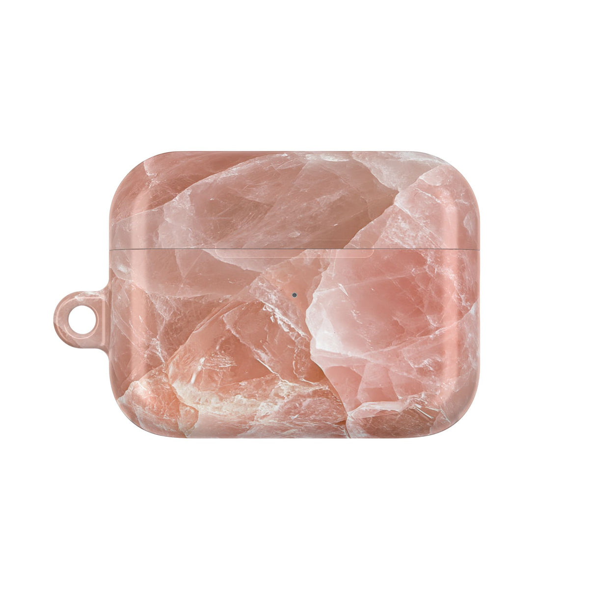 Rose Quartz Facet · Hard Case for AirPods & AirPods Pro · Pink