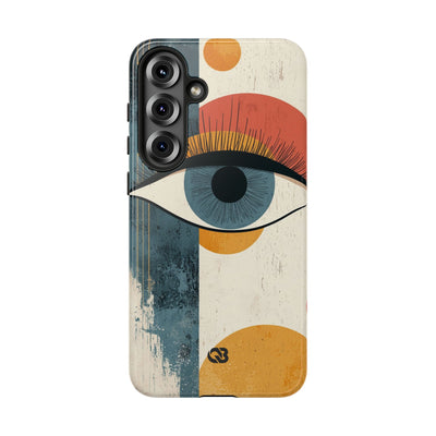 Distressed Azure Ocular · Tough Handyhülle für Samsung