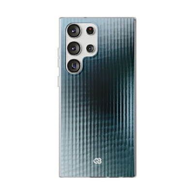 Blue Lite Phone Case for Samsung - Glacial Reeded Glass