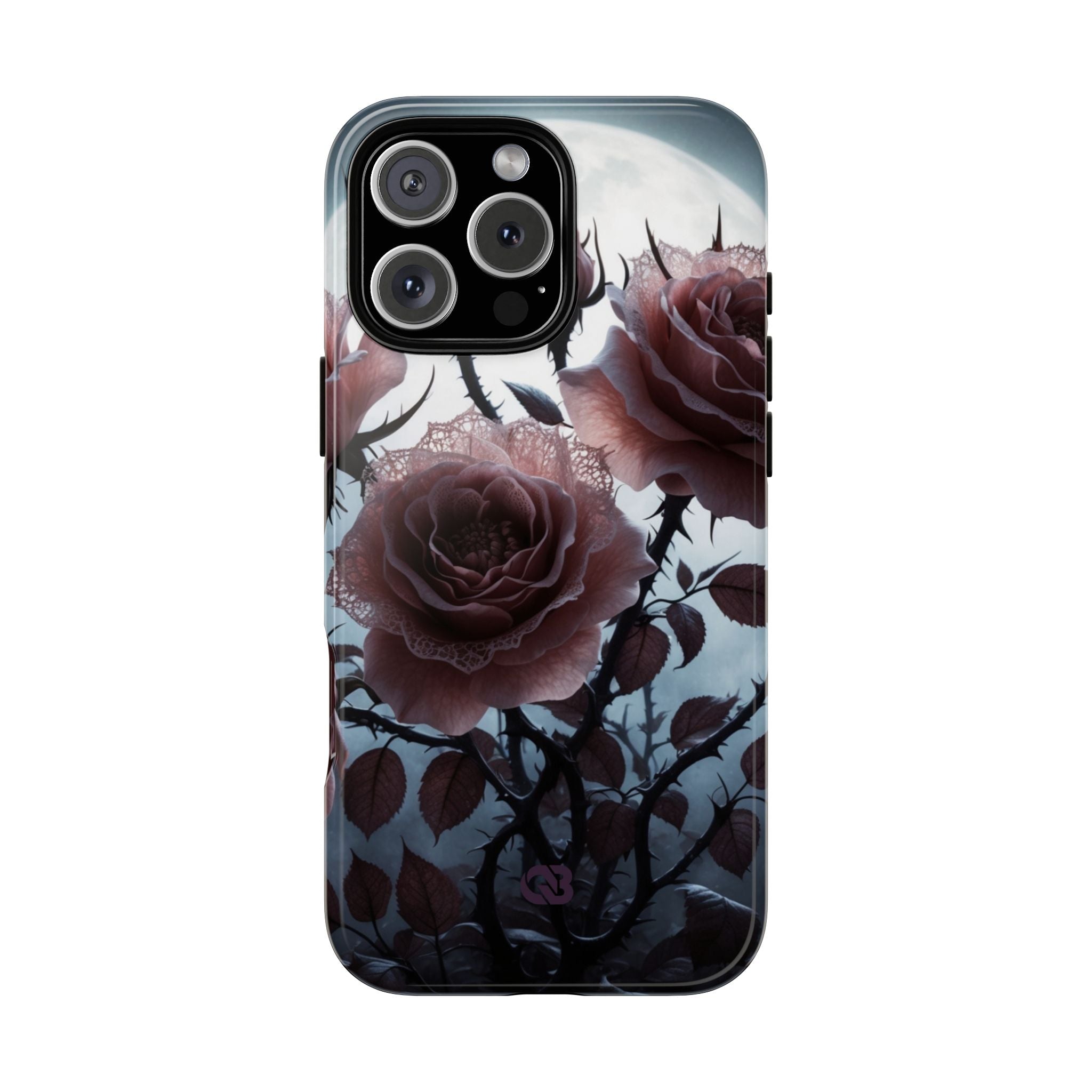 Lunar Lace Petals · Tough Coque de téléphone pour iPhone