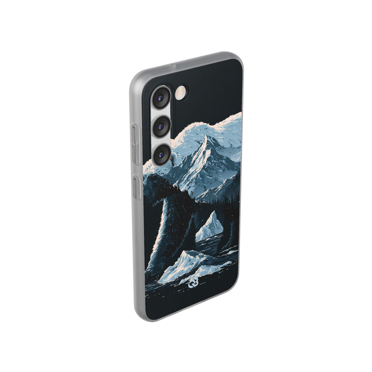 Nordic Arctic Bear · Lite Phone Case for Samsung · Black