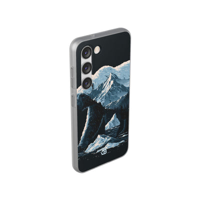 Nordic Arctic Bear · Lite Phone Case for Samsung · Black
