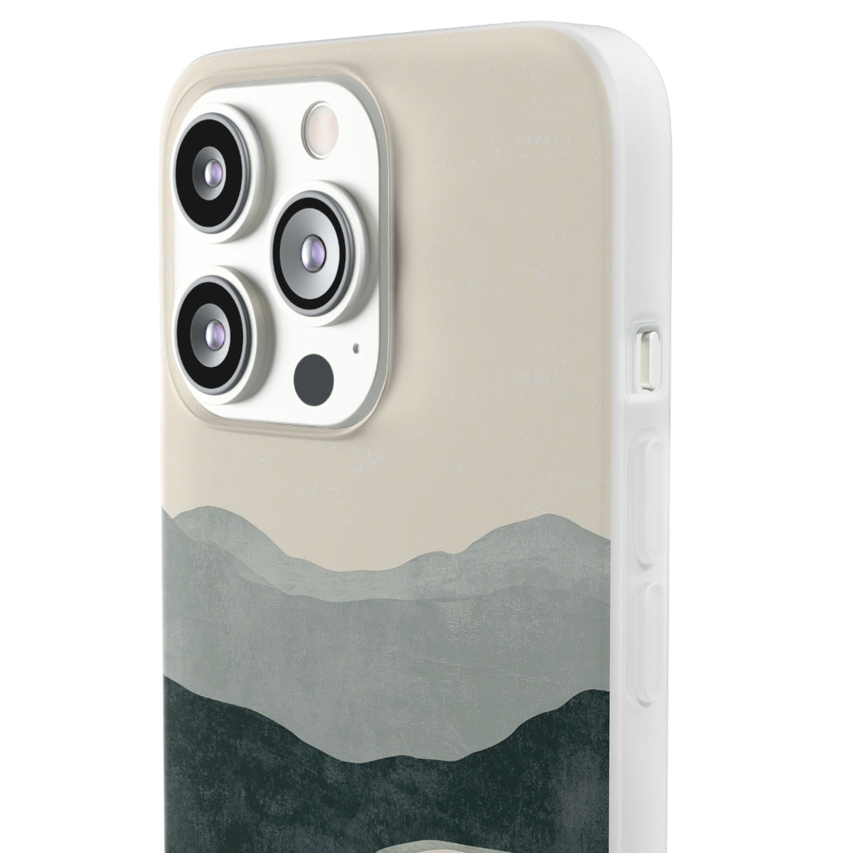 Muted Valley Vista · Lite Phone Case for iPhone ·  Green